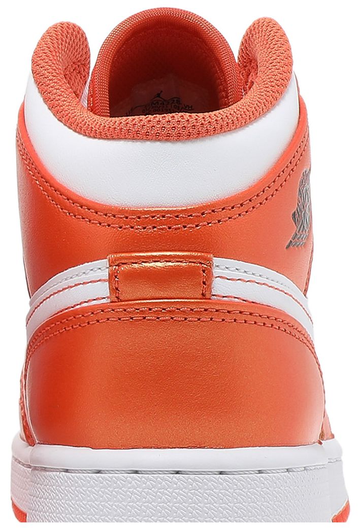 Jordan 1 Mid Metallic Orange (GS)