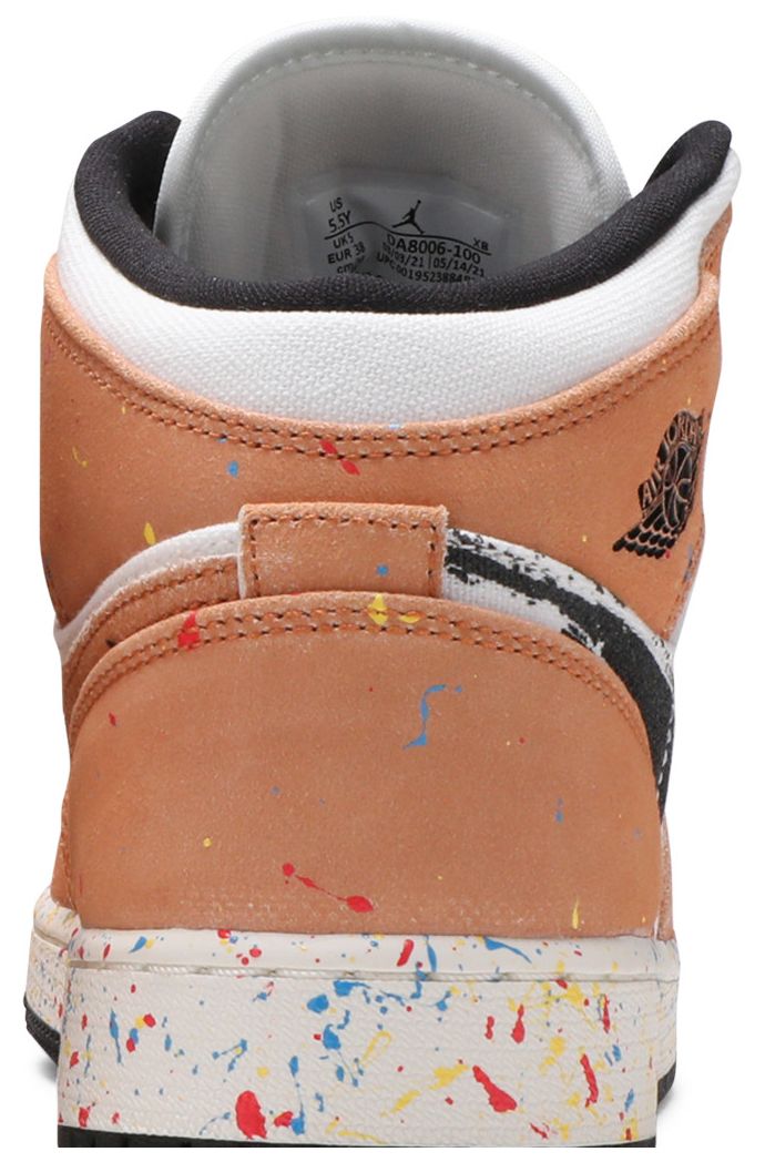 Jordan 1 Mid SE Brushstroke (GS)