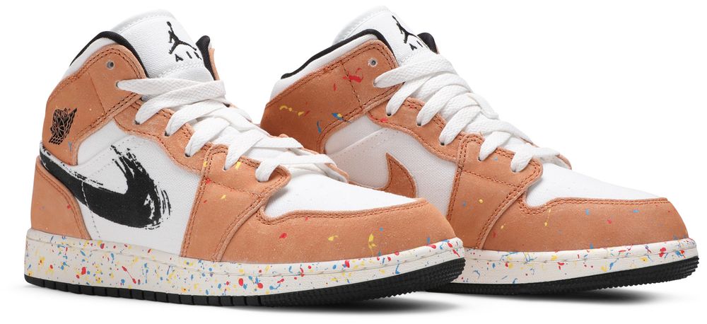 Jordan 1 Mid SE Brushstroke (GS)