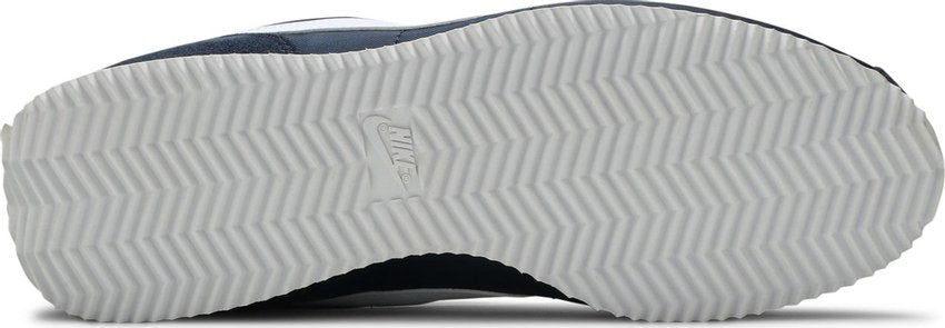 Nike Cortez Basic Nylon Obsidian White-Metallic Silver