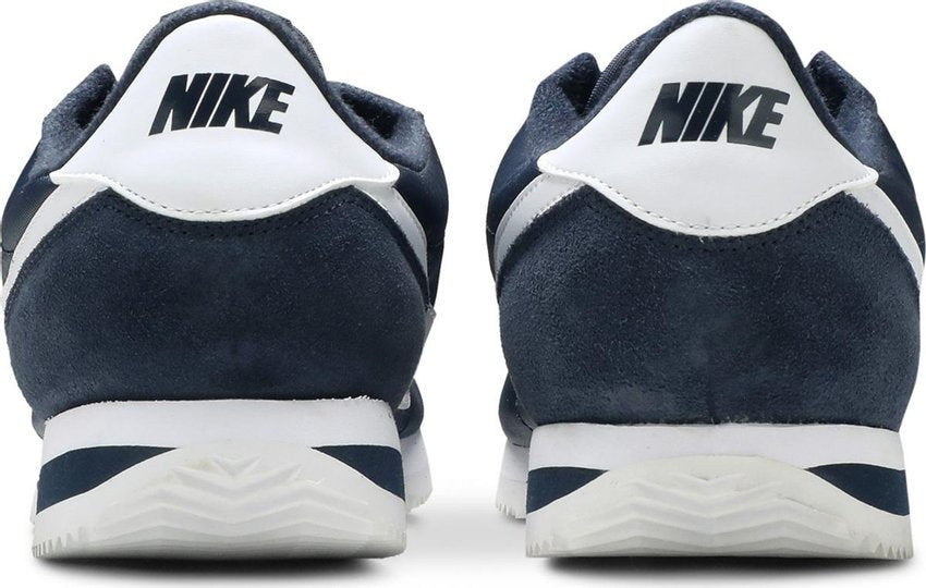 Nike Cortez Basic Nylon Obsidian White-Metallic Silver
