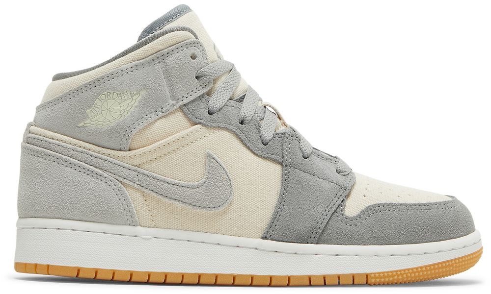 Jordan 1 Mid SE Coconut Milk Particle Grey (GS)