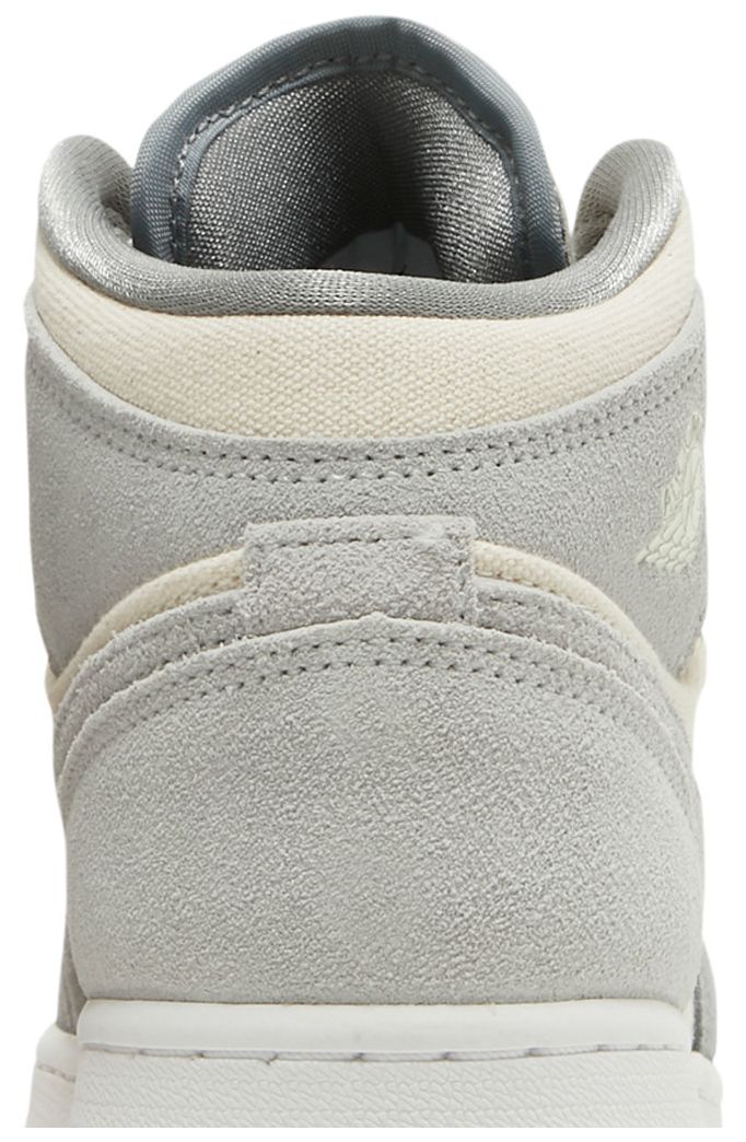 Jordan 1 Mid SE Coconut Milk Particle Grey (GS)