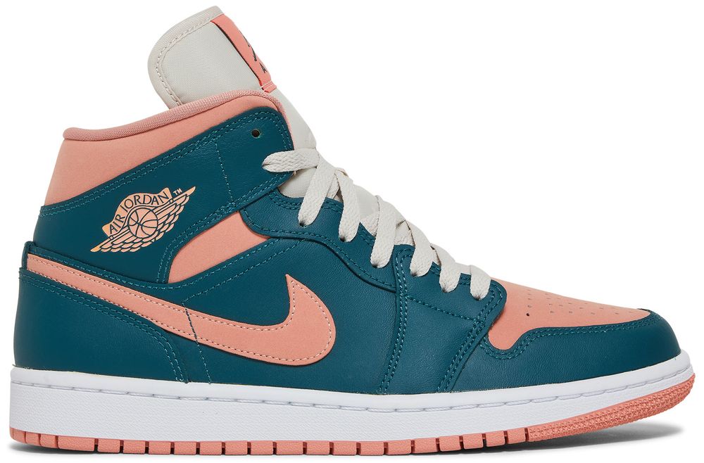 Jordan 1 Mid Dark Teal Green (Women's)