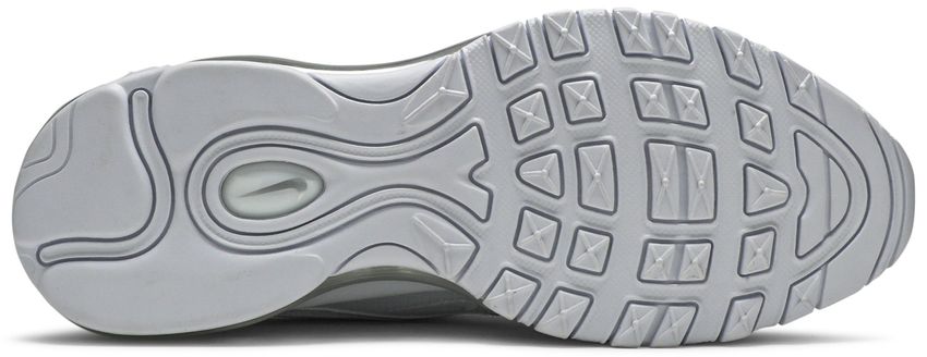 Nike Air Max 97 White Metallic Silver (GS)