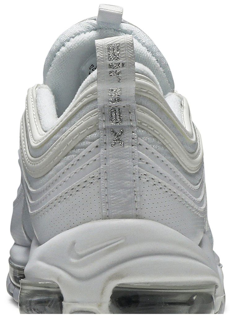 Nike Air Max 97 White Metallic Silver (GS)