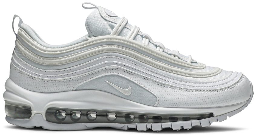 Nike Air Max 97 White Metallic Silver (GS)