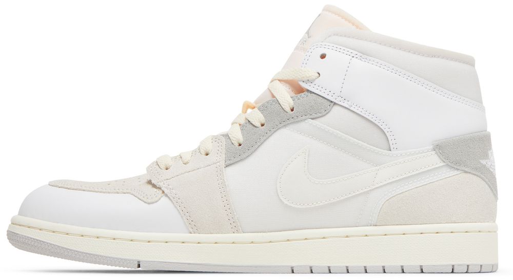Jordan 1 Mid SE Craft Inside Out White Grey