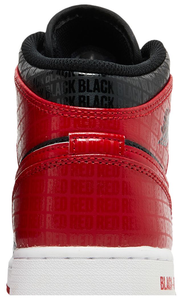 Jordan 1 Mid Bred Text (GS)