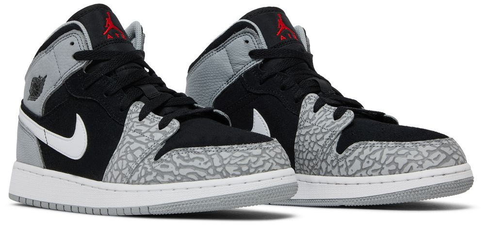 Jordan 1 Mid Elephant Print (GS)