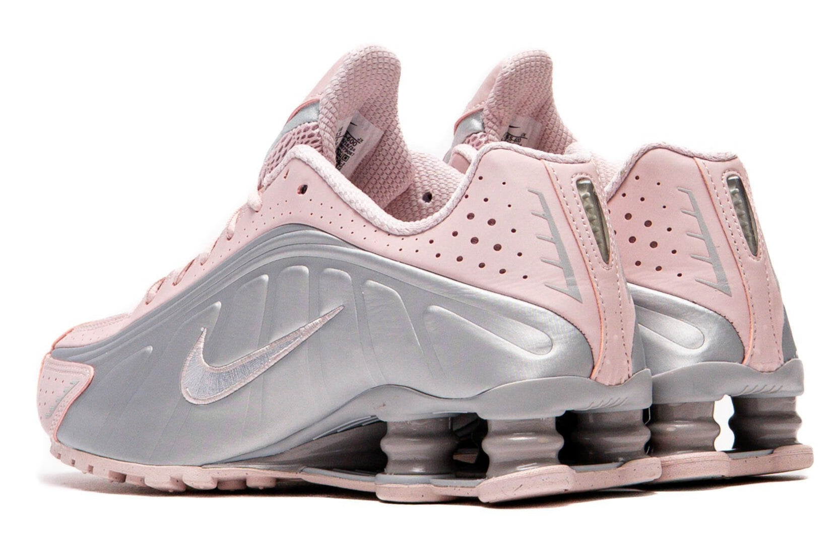 Nike Shox R4 Barely Rose Metallic Platinum (Women's)