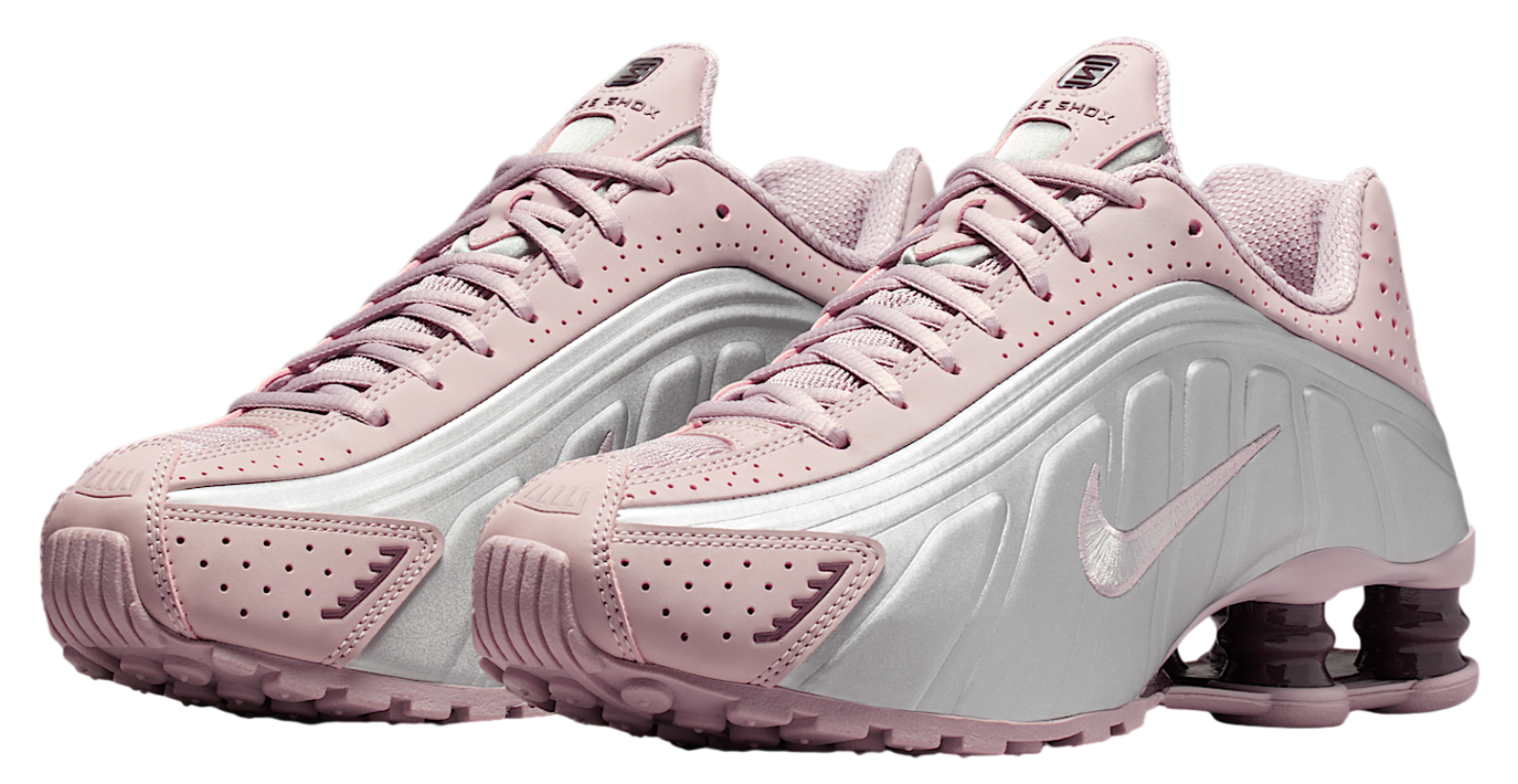Nike Shox R4 Particle Rose Tattoo Silver (Women's)
