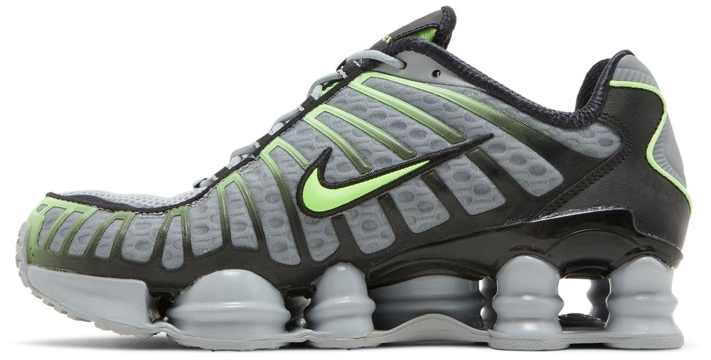 Nike Shox TL Wolf Grey Lime Blast