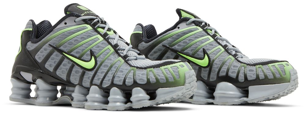 Nike Shox TL Wolf Grey Lime Blast