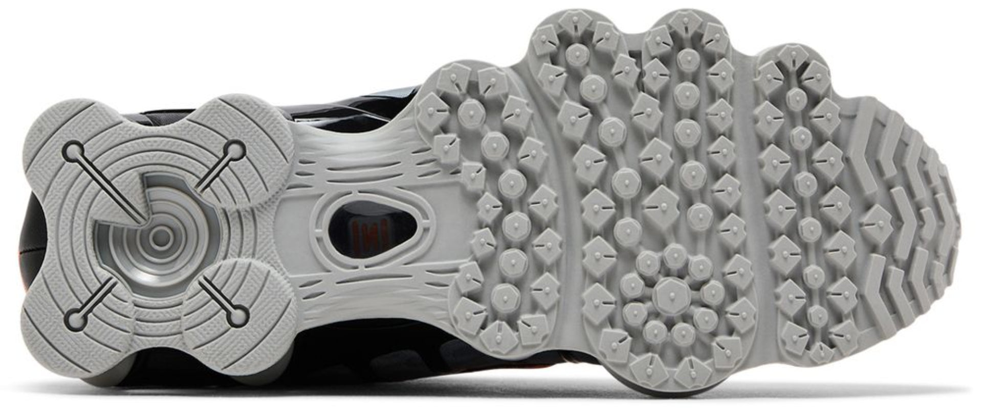 Nike Shox TL Light Smoke Grey Black Bright Mandarin