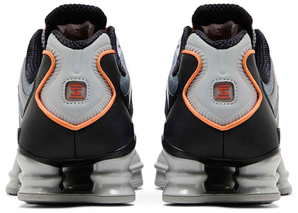 Nike Shox TL Light Smoke Grey Black Bright Mandarin