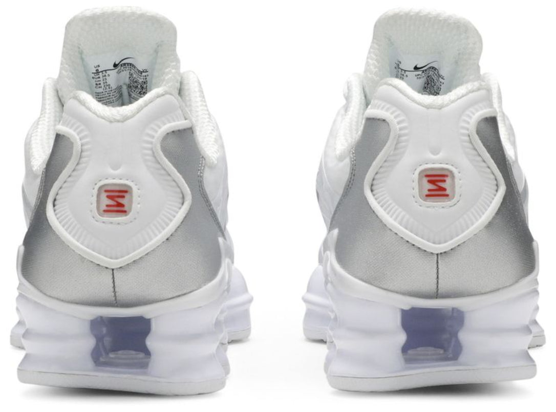 Nike Shox TL White Metallic Silver