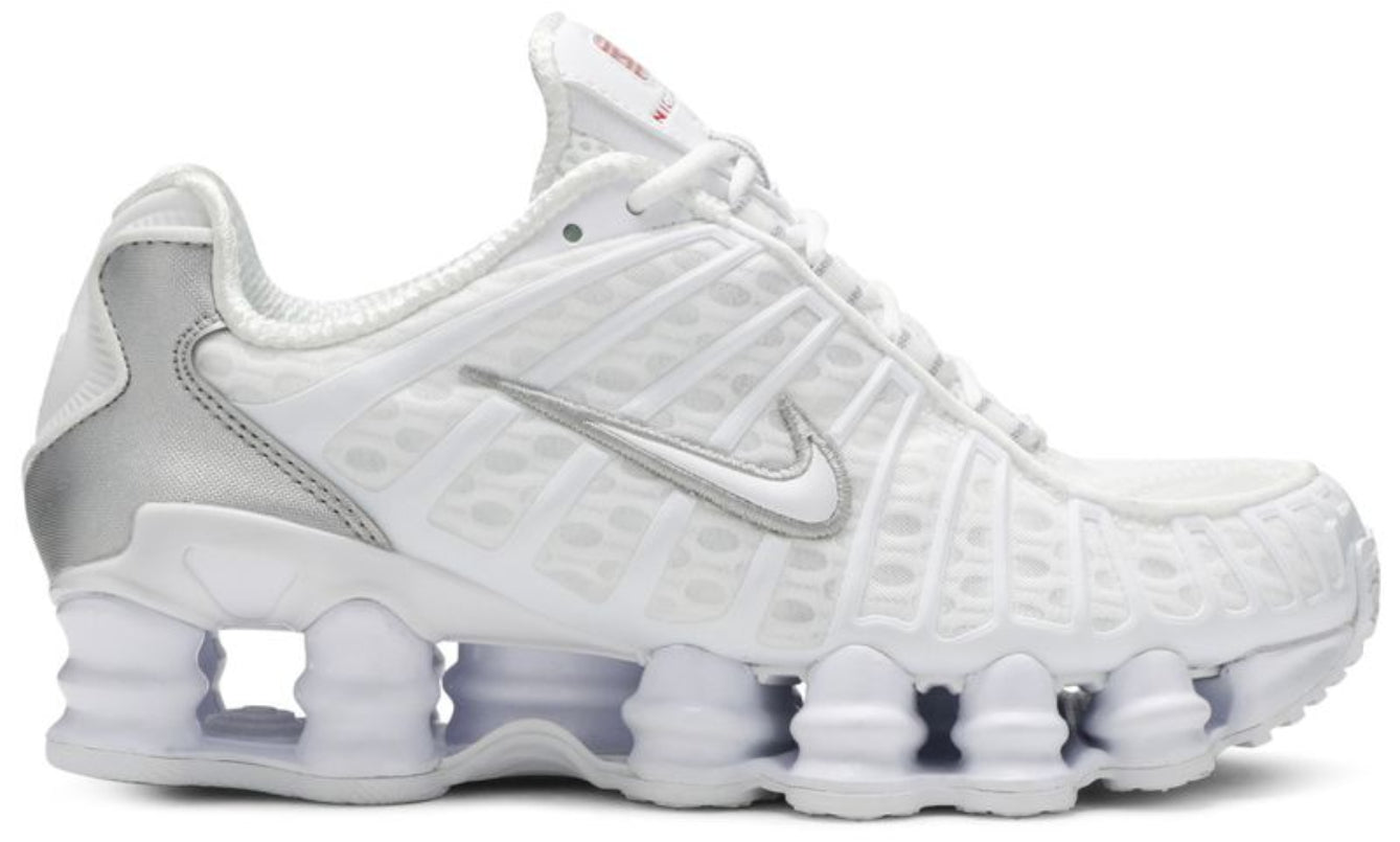Nike Shox TL White Metallic Silver