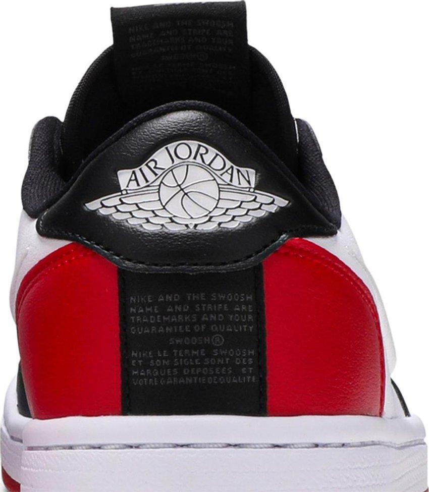 Jordan 1 Retro Low Slip Black Toe (Women's)