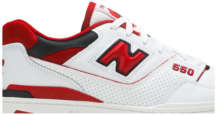 New Balance 550 White Red
