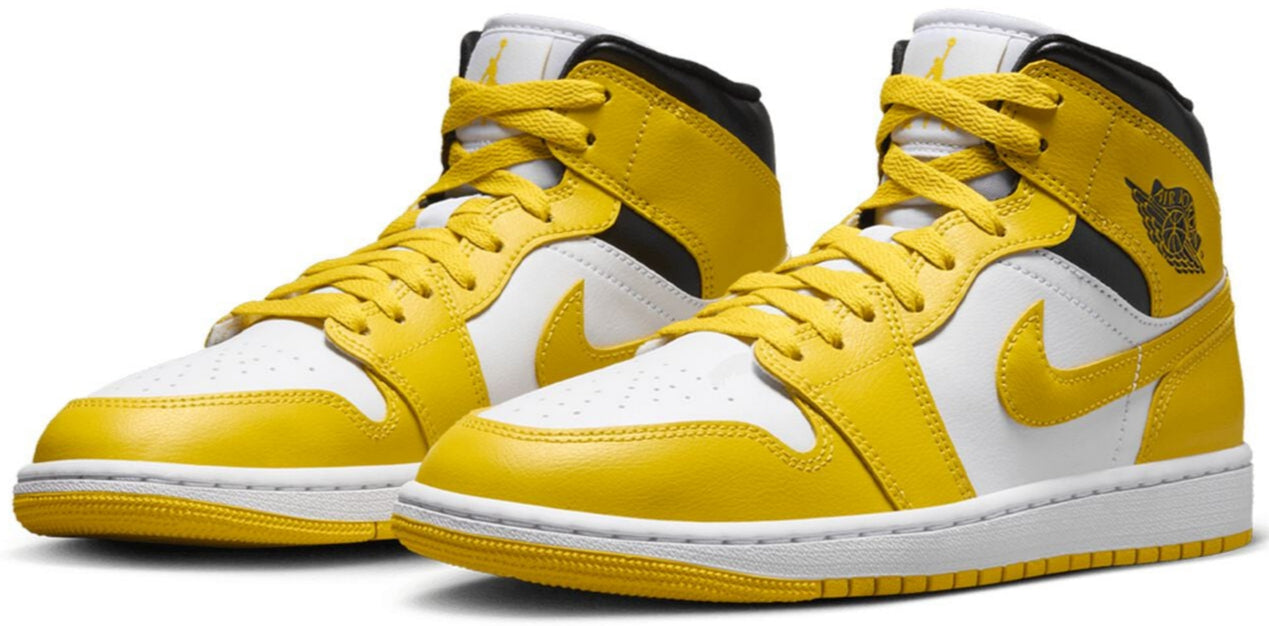 Jordan 1 Mid Vivid Sulfur (Women's)