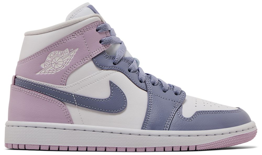 Jordan 1 Mid Indigo Haze Doll White (Women's)