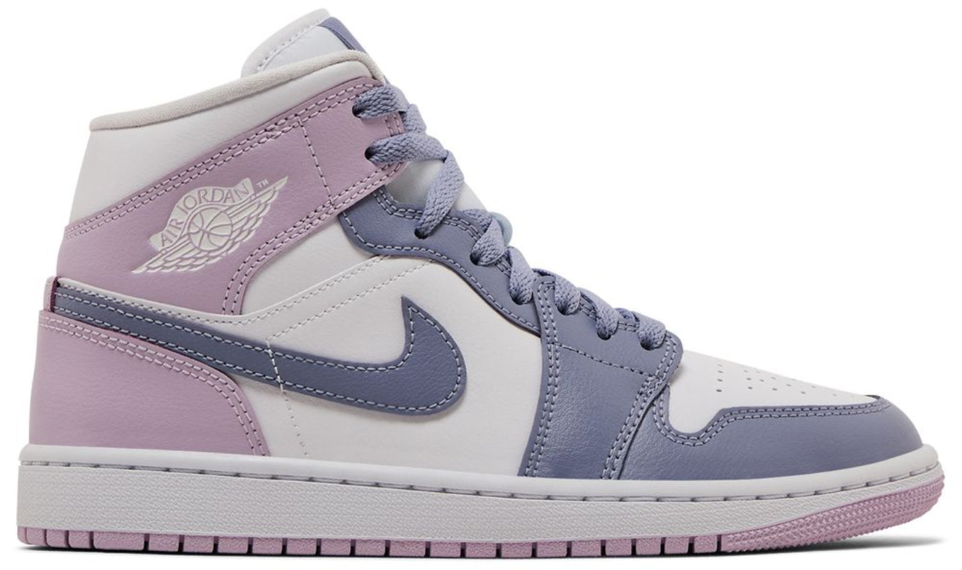 Jordan 1 Mid Indigo Haze Doll White (Women's)