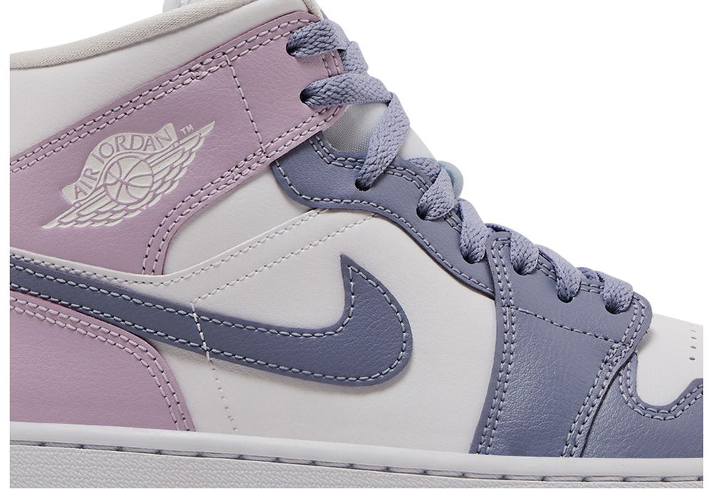 Jordan 1 Mid Indigo Haze Doll White (Women's)