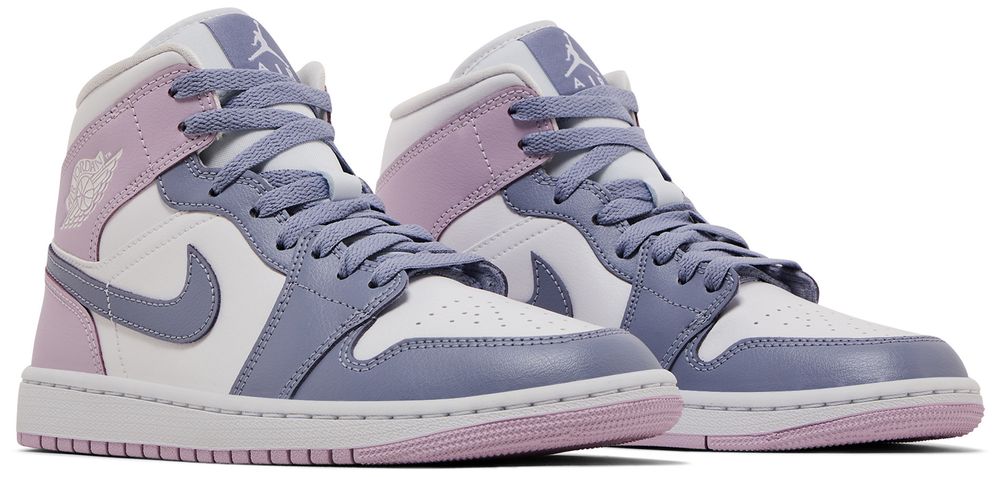Jordan 1 Mid Indigo Haze Doll White (Women's)