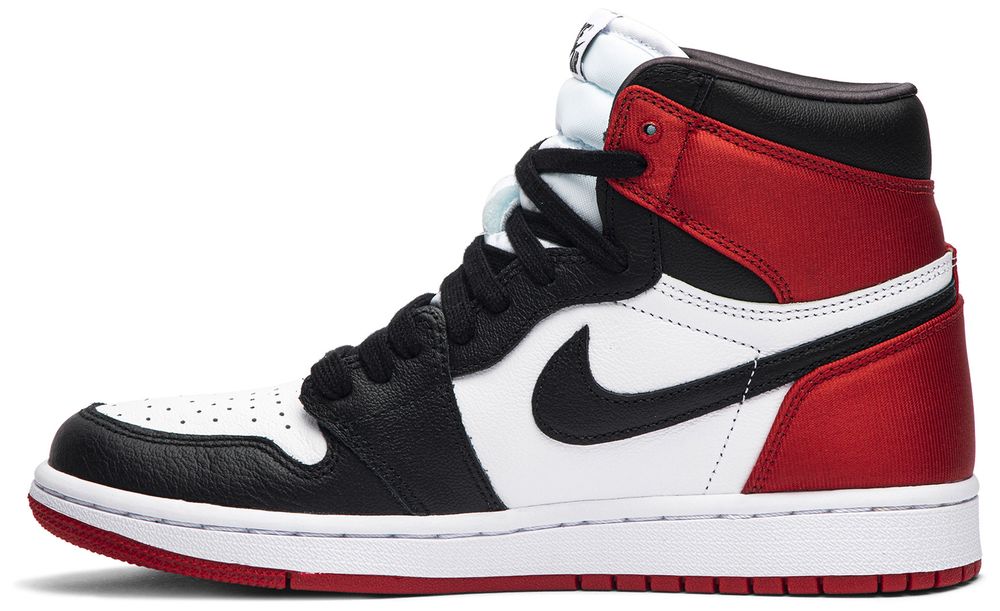 Jordan 1 Retro High Satin Black Toe (Women's)