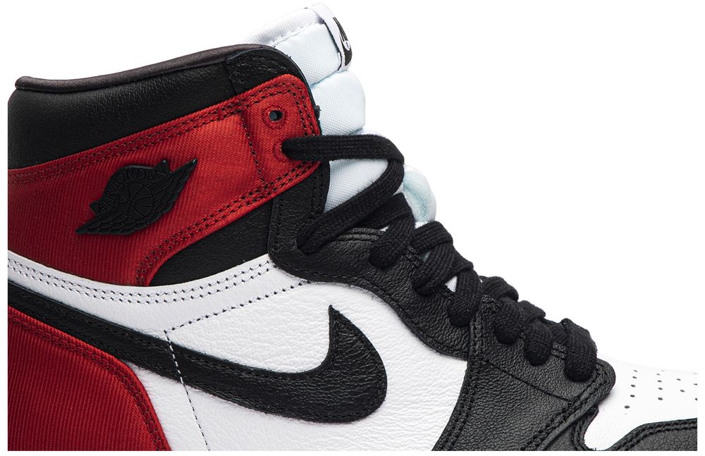 Jordan 1 Retro High Satin Black Toe (Women's)
