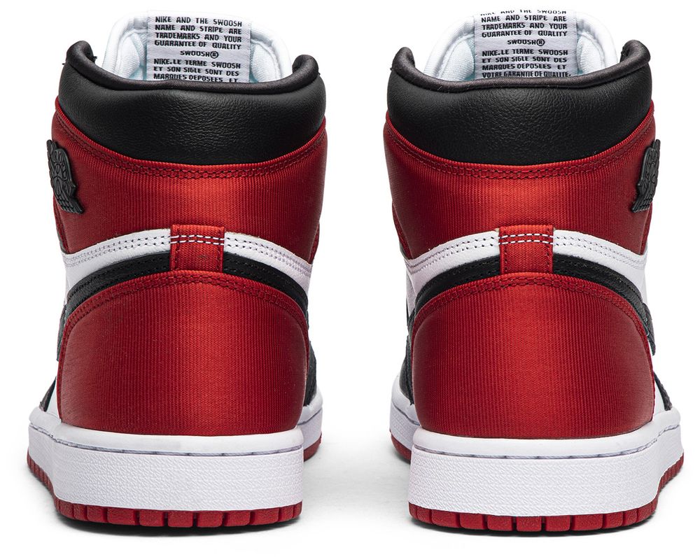 Jordan 1 Retro High Satin Black Toe (Women's)
