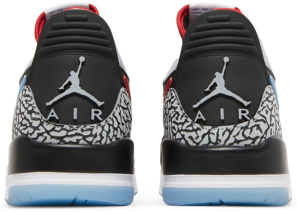 Jordan Legacy 312 Low Black Valor Blue
