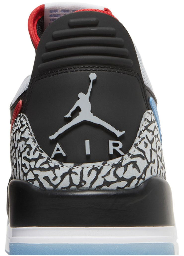 Jordan Legacy 312 Low Black Valor Blue