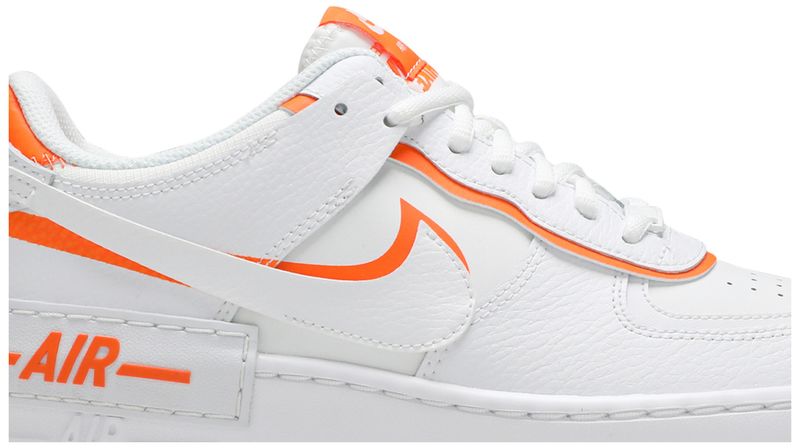Nike Air Force 1 Shadow White Total Orange (Women's)