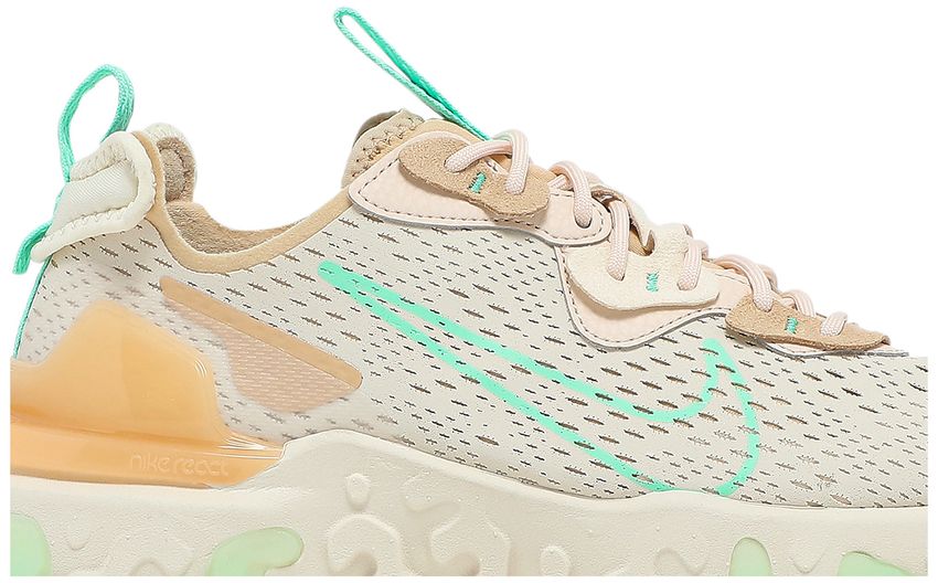 Nike React Vision Pearl White Green Glow (Women's)
