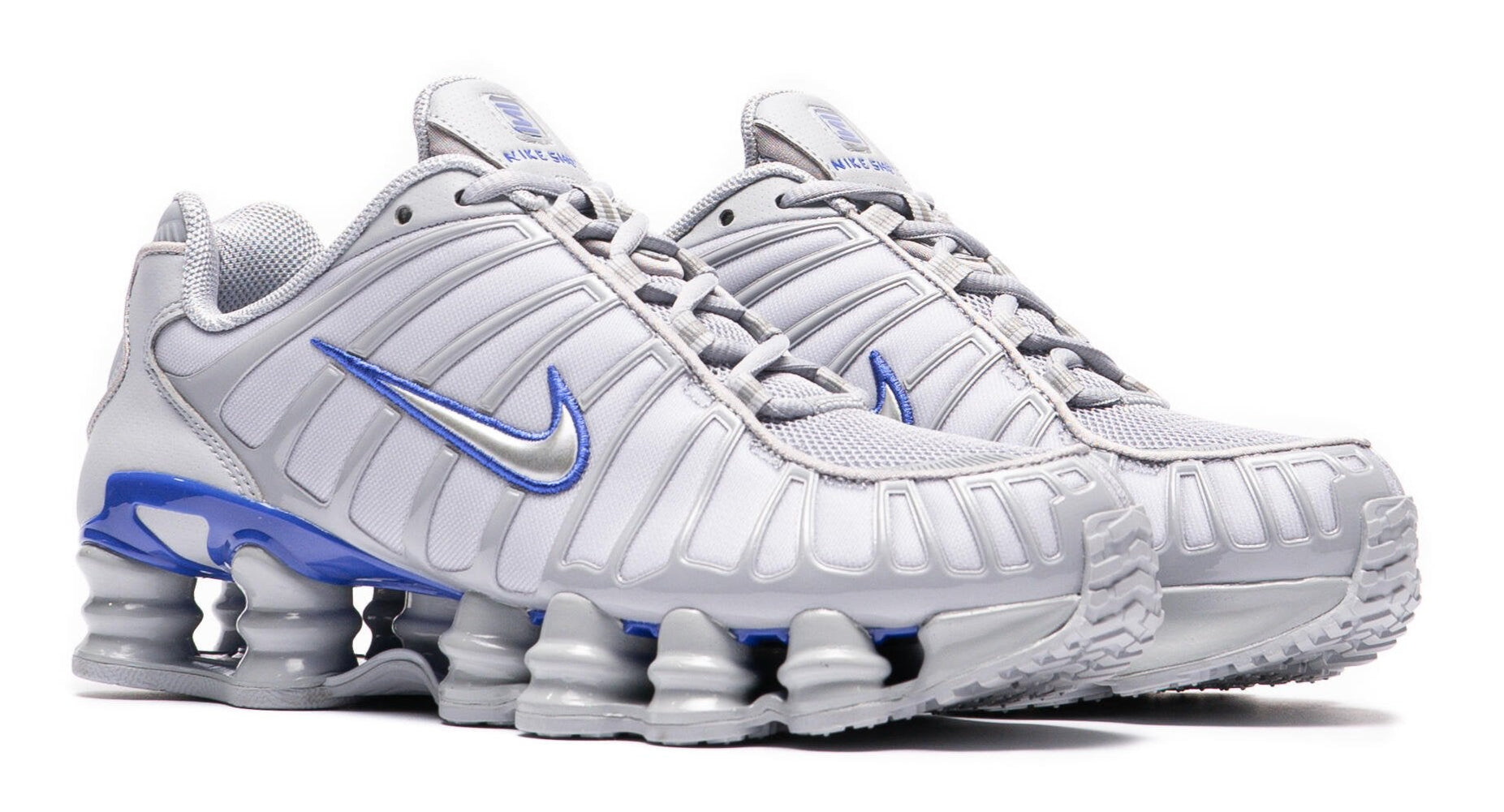 Nike Shox TL Wolf Grey Metallic Silver Blue