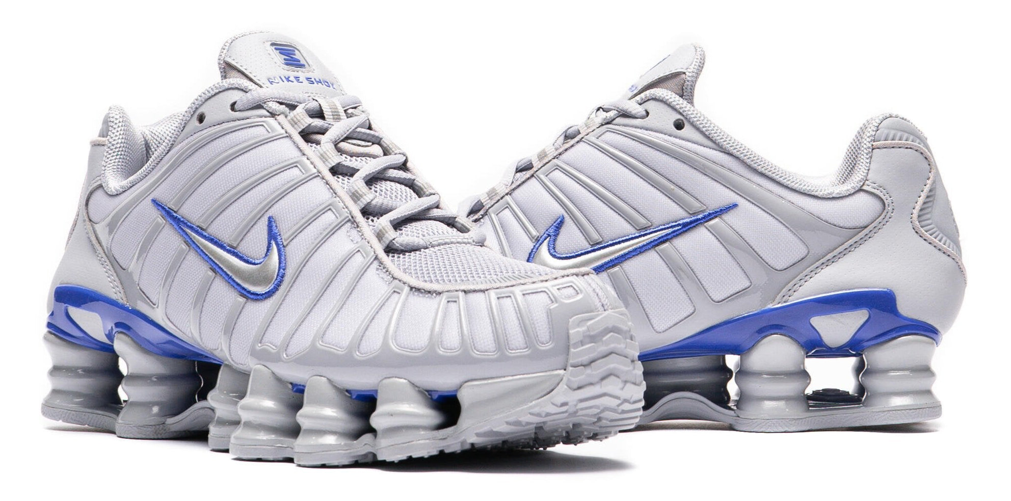 Nike Shox TL Wolf Grey Metallic Silver Blue