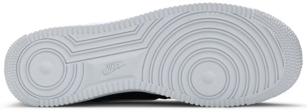 Nike Air Force 1 Low '07 Black White Pebbled Leather