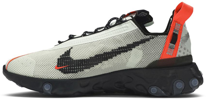 Nike React Runner ISPA Ghost Aqua Total Crimson