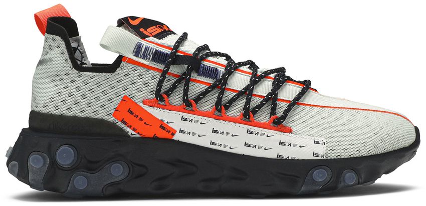Nike React Runner ISPA Ghost Aqua Total Crimson
