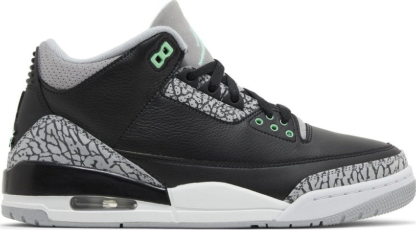 Jordan 3 Retro Green Glow