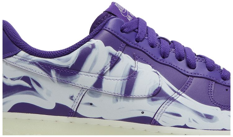 Nike Air Force 1 Low '07 QS Purple Skeleton Halloween (2021)