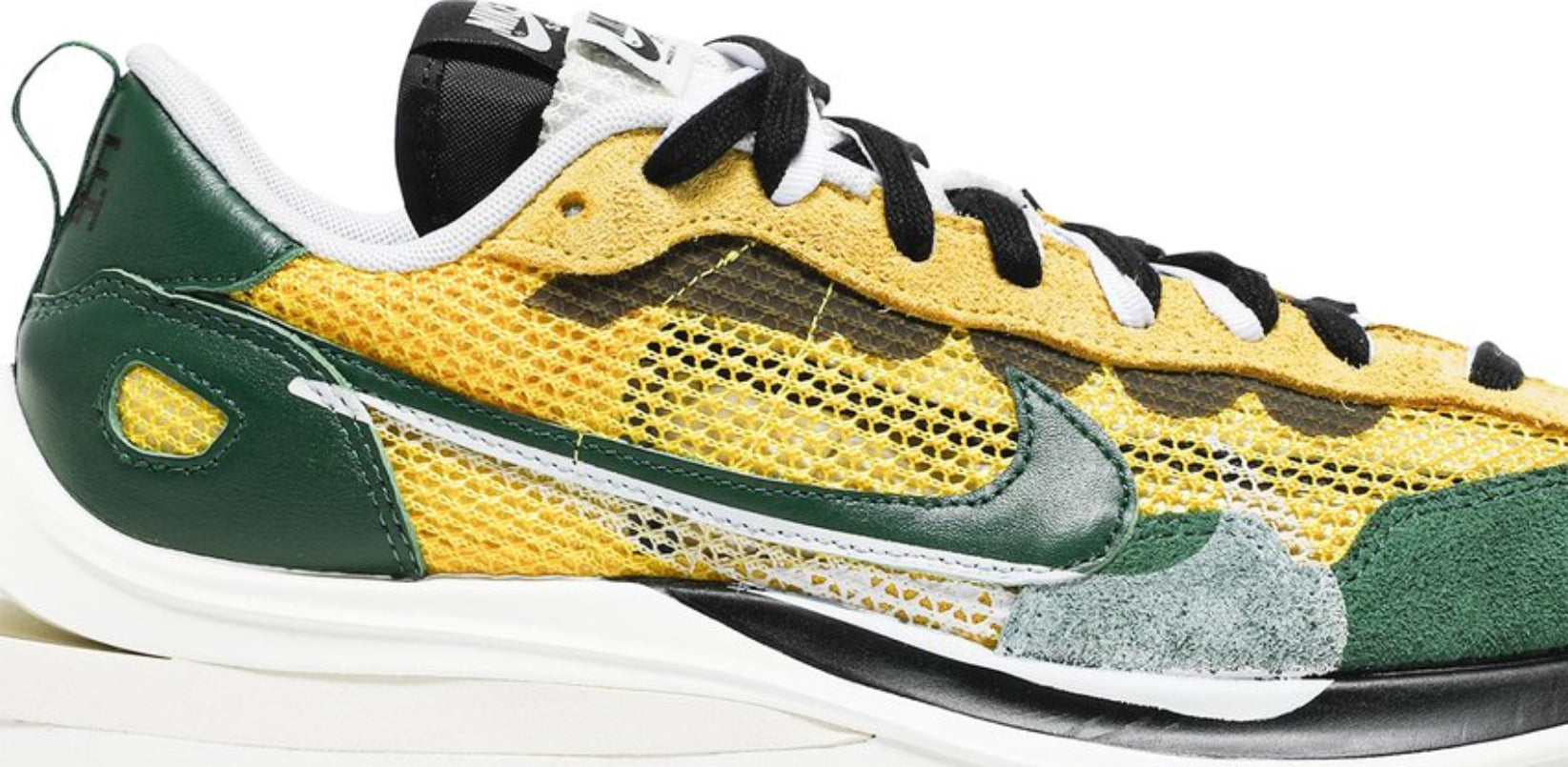 Nike Vaporwaffle sacai Tour Yellow Stadium Green