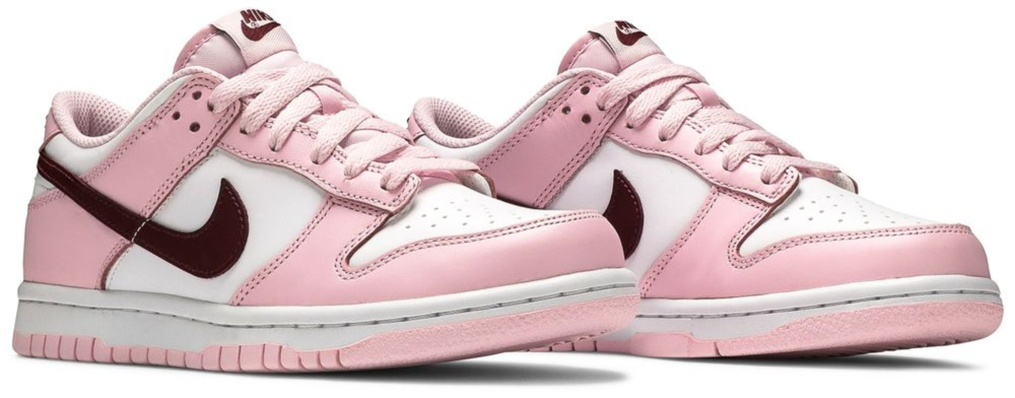 Nike Dunk Low Pink Foam Red White (GS)