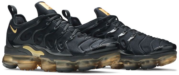 Nike Air VaporMax Plus Black Metallic Gold
