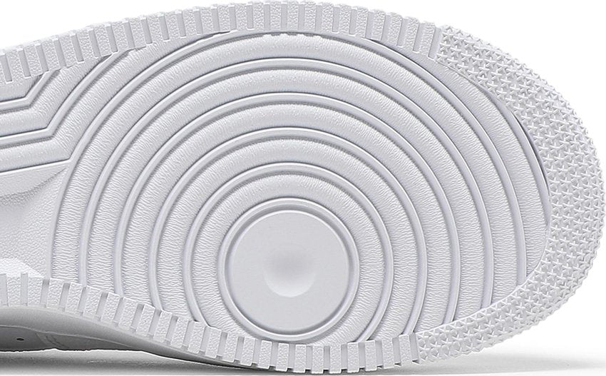 Nike Air Force 1 Low Triple White Tumbled Leather