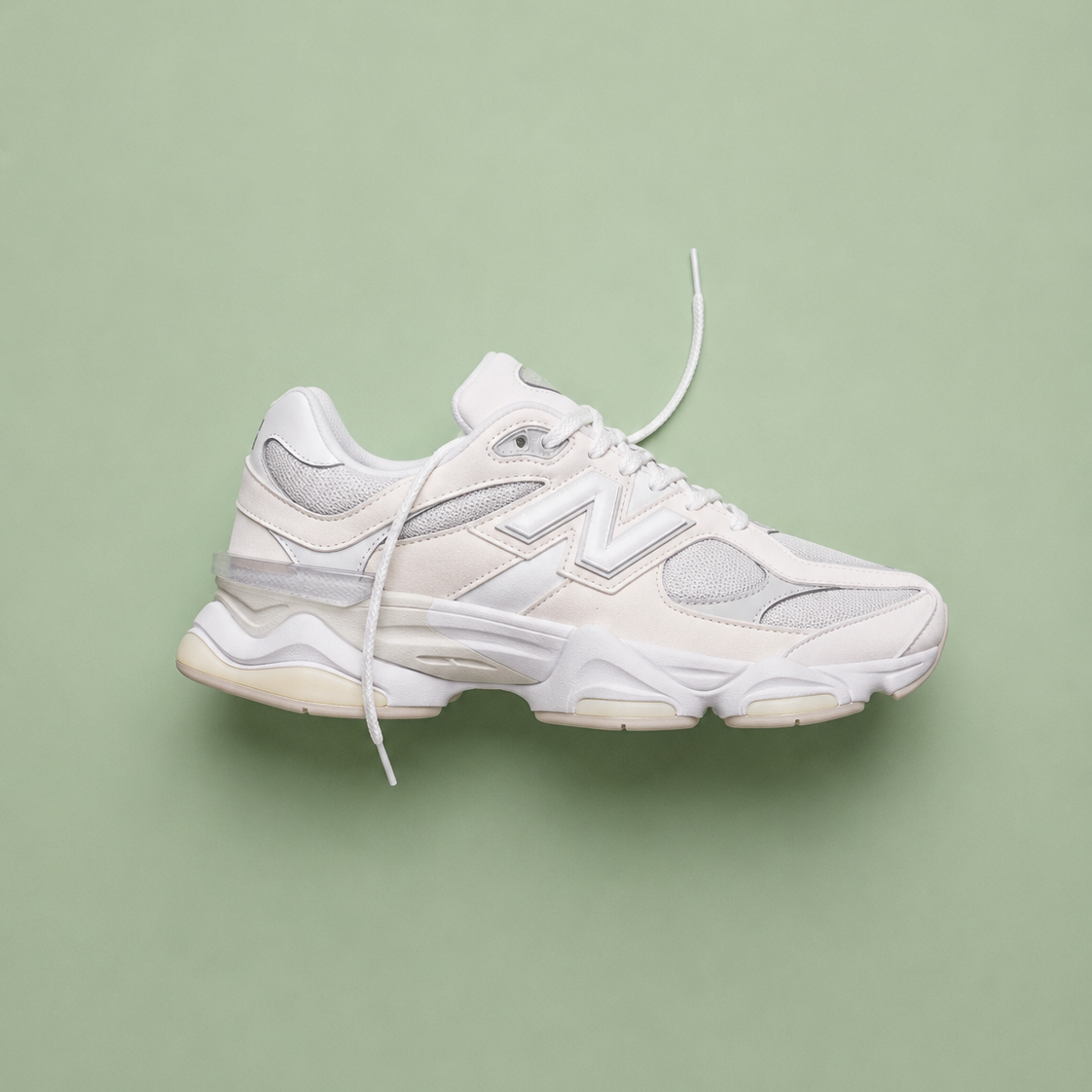 New Balance 9060 White Cream (GS)
