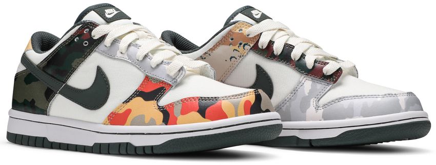 Nike Dunk Low Sail Multi-Camo (GS)