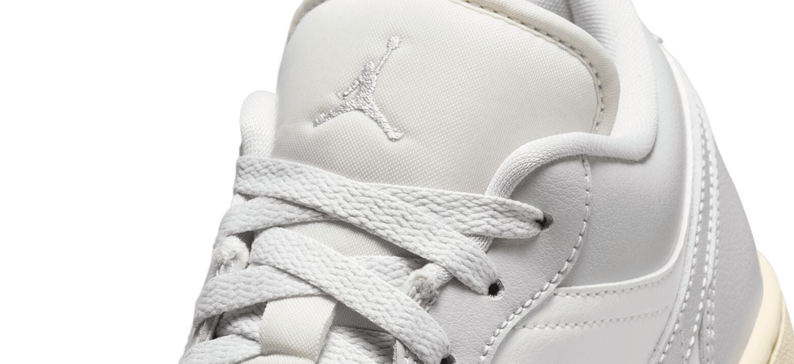 Jordan 1 Low Coconut Milk Neutral Grey (Women's)